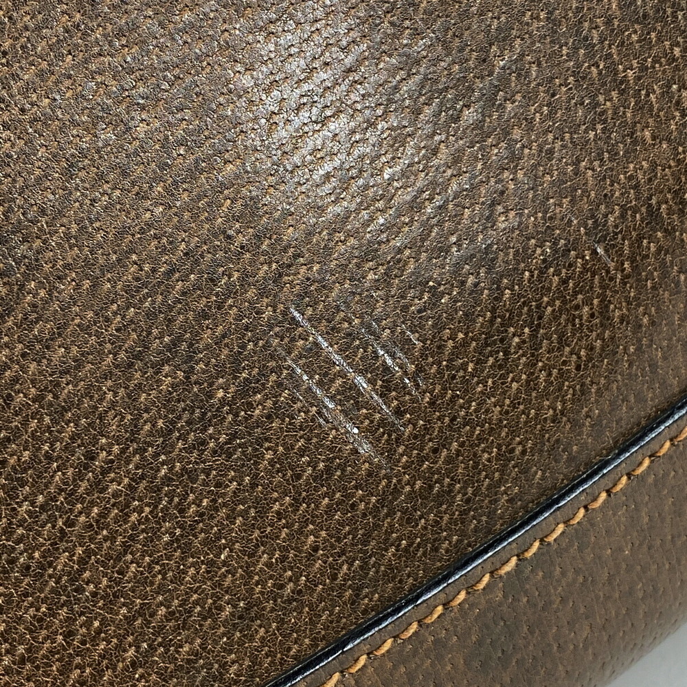 Gucci Leather Green Brown Shelly Red Web Bag Line - Picture 3 of 7